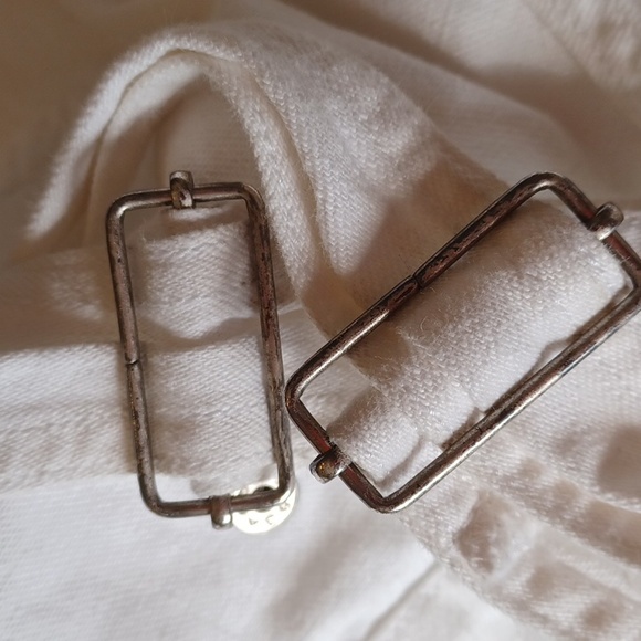 Harley Davidson White Shorts Overalls Women's L - Picture 15 of 16